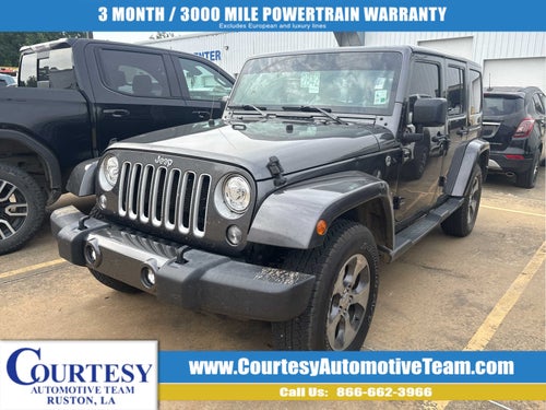2017 Jeep Wrangler Unlimited Sahara
