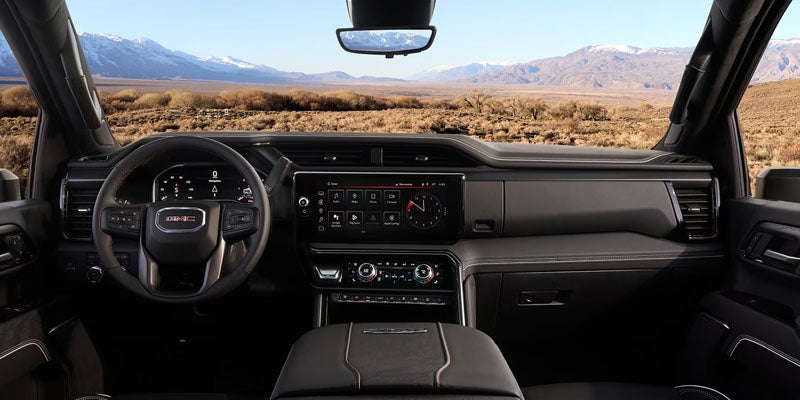 2026 GMC Sierra 2500HD Driver Seat View