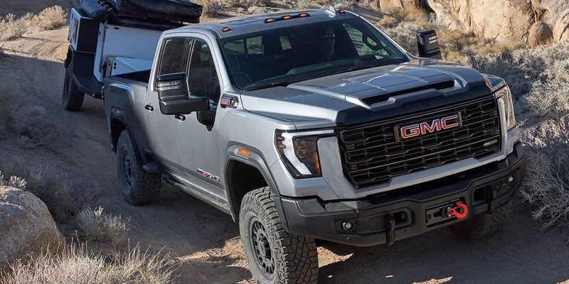 2026 GMC Sierra 2500 HD AT4 and Denali trim lineup