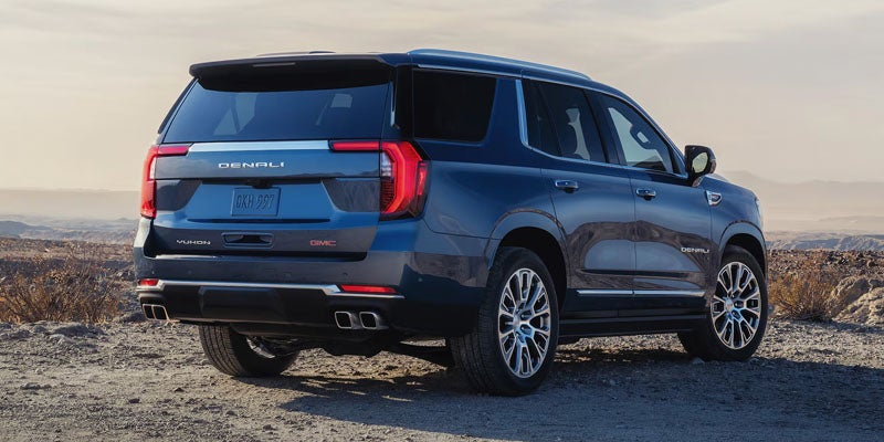 2026 GMC Yukon Back Dashing View