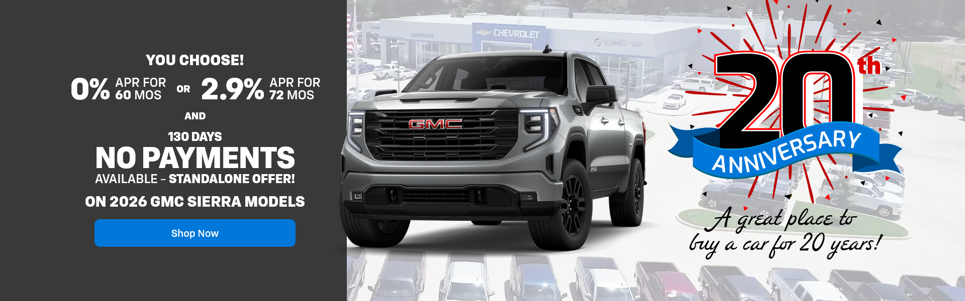 July GMC offer